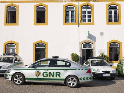 El cuartelillo de la Guardia Nacional Republicana en Montemor.