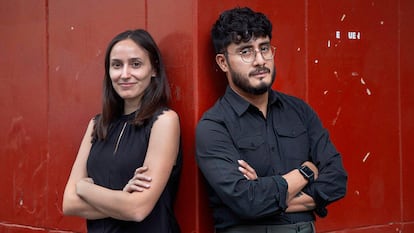 Georgina Zerega y Zedryk Raziel, autores de 'Licencia para robar'.