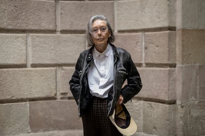 Anne Carson, poeta, fotografiada al Palau de la Virreina
