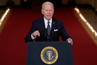 El presidente de Estados Unidos, Joe Biden.