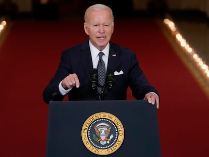 El presidente de Estados Unidos, Joe Biden.