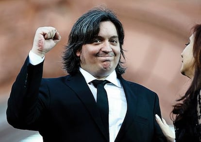 Máximo Kirchner, hijo de Néstor y Cristina.