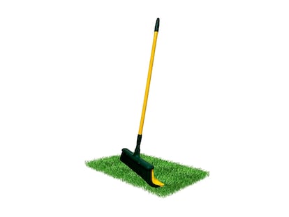 Cepillo para mantener limpio el césped artificial. Con cerdas de alta calidad y mango extensible. SOLO 19,95€