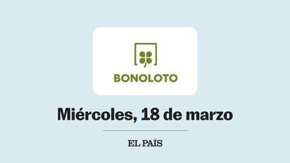 Bonoloto: comprobar sorteo del miércoles 18 de marzo