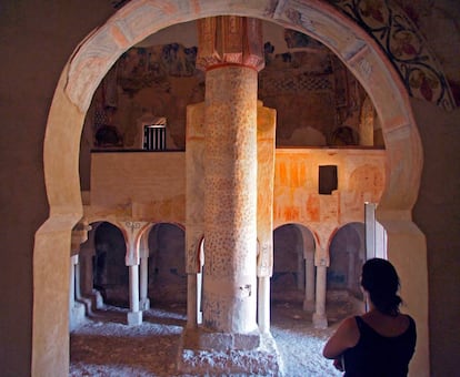 La ermita románica de San Baudelio.