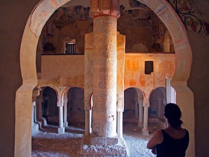 La ermita románica de San Baudelio.