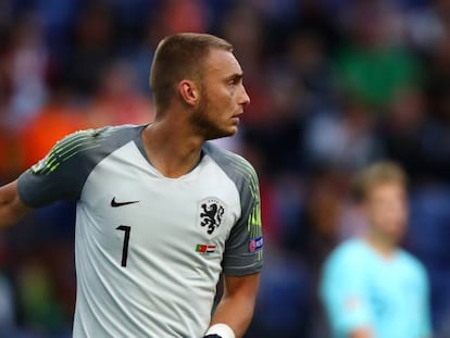 Cillessen, en un duelo con Holanda frente a Portugal.