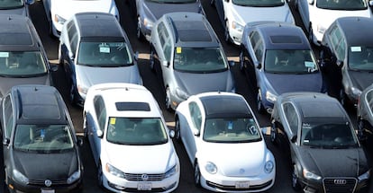 Vehículos del grupo Volkswagen en California.