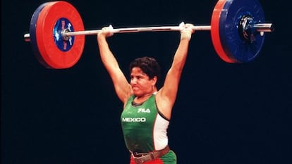 La medallista mexicana Soraya Jim&eacute;nez.