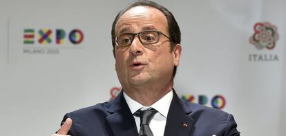 El presidente de Francia, rancois Hollande.