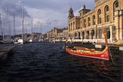 Museo Marítimo del Gran Puerto de La Valetta, capital de Malta.