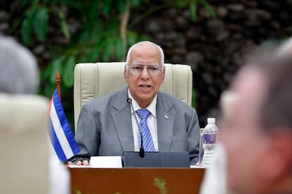 El exviceprimer ministro Ricardo Cabrisas, en 2023.