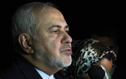 El ministro de relaciones exteriores de Irán, Mohammad Javad Zarif.