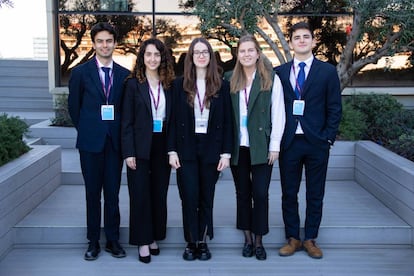 Equipo de estudiantes de la Universidad Carlos III de Madrid.