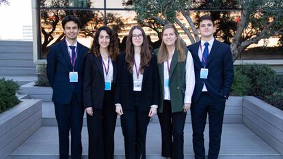 Equipo de estudiantes de la Universidad Carlos III de Madrid.