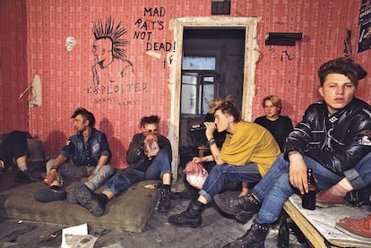 Los punks 'okupaban' edificios abandonados y se alimentaban de los restos de los primeros McDonald's y Pizza Hut.