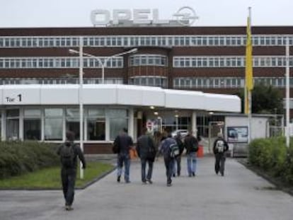 Vista general de la planta que el productor automovilístico alemán Opel tiene en la localidad de Bochum. EFE/Archivo