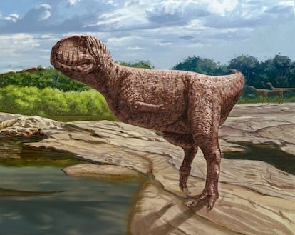 Abelisáurido dinosaurio