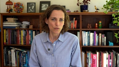 Ana Francisca Vega, periodista de EL PAÍS, en Ciudad de México.