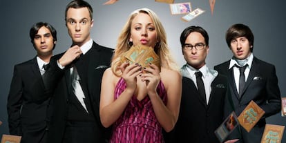 Los actores de 'The Big Bang Theory'.