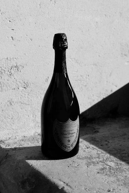 Botella de Dom Pérignon Vintage 2013.