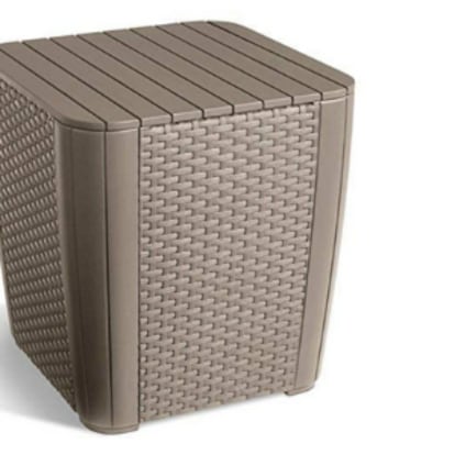 Mesa con almacenamiento