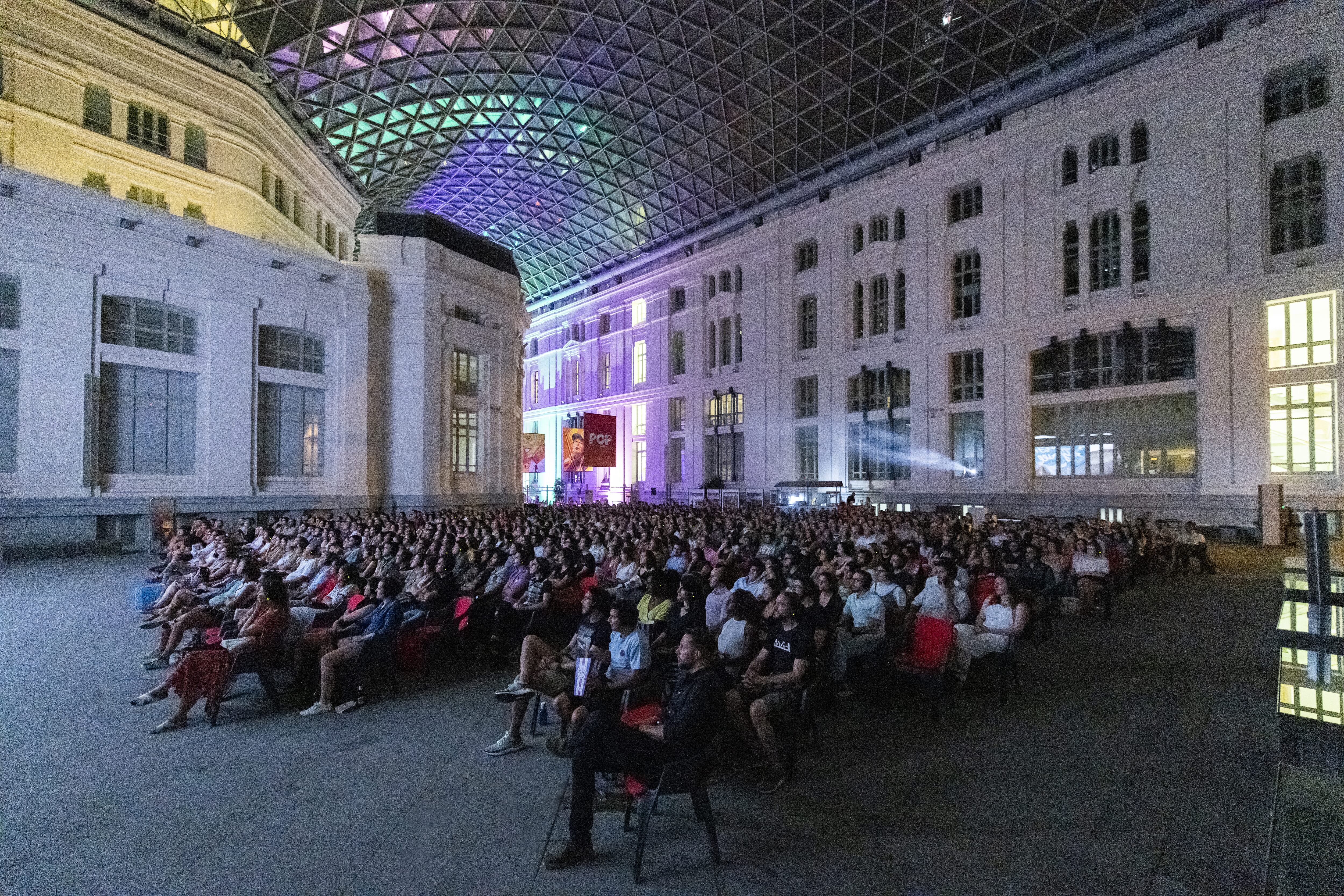 Una sesión de cine de verano de Cibeles.