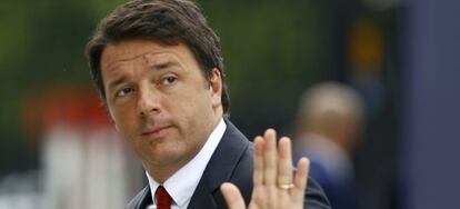 El primer ministro italiano Matteo Renzi