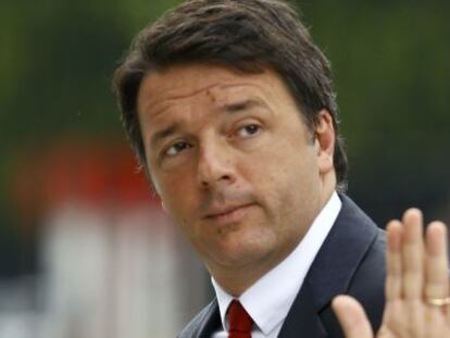 El primer ministro italiano Matteo Renzi