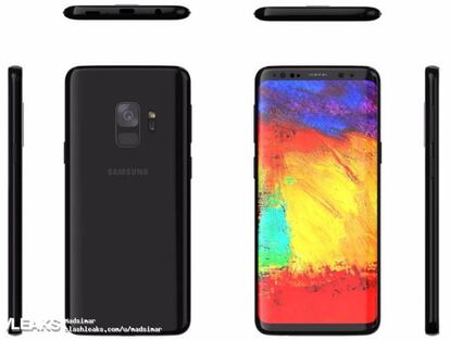 Diseño del Samsung Galaxy S9