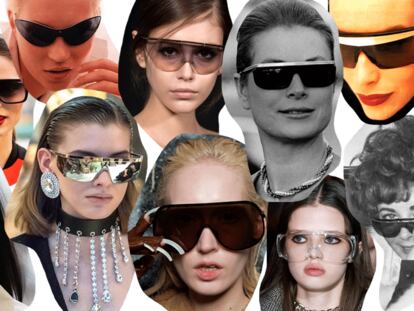 25 gafas de sol de pantalla que no dejan indiferente a nadie: ¿te atreves con este revival?
