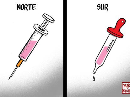 La distribución desigual de vacunas, por Malagón