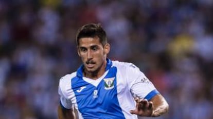 Gabriel Pires, en un partido con el Leganés.