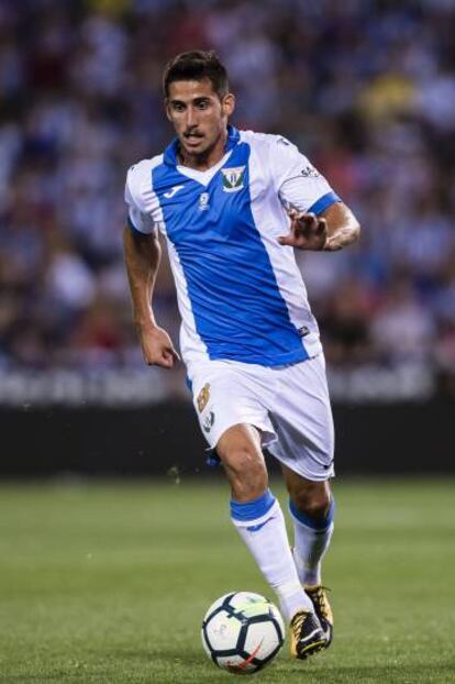 Gabriel Pires, en un partido con el Leganés.