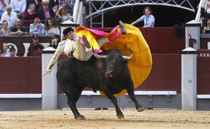 David Mora en la Feria de San Isidro el pasado mayo.