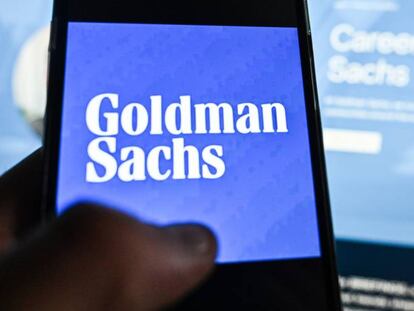 Logo de Goldman Sachs. 