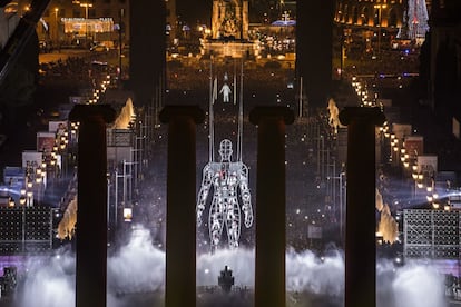 L&#039;Home del Mil.leni a Barcelona.