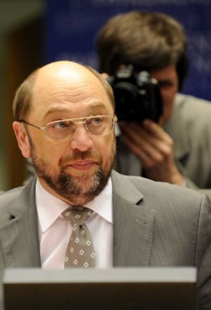 El presidente del Parlamento Europeo, Martin Schulz