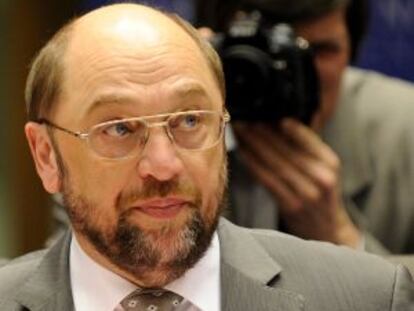 El presidente del Parlamento Europeo, Martin Schulz