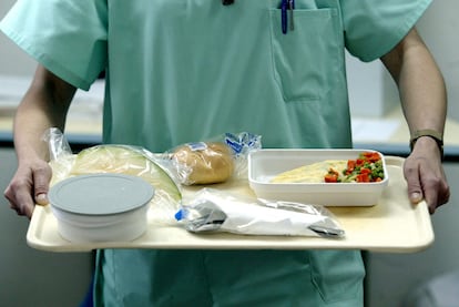 La comida de los hospitales es una de las candidatas a soportar un copago.