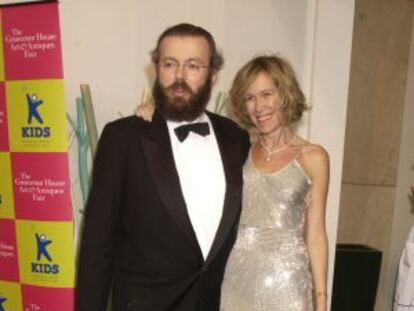 Hans Kristian Rauling y su mujer, Eva.