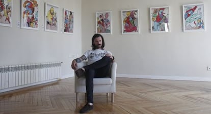 Manuel Donada, en Wadafac, su galería.