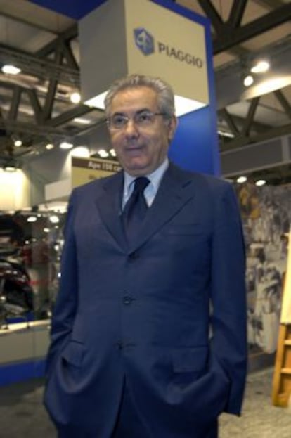 El presidente de Piaggio, Francesco Colanino. 