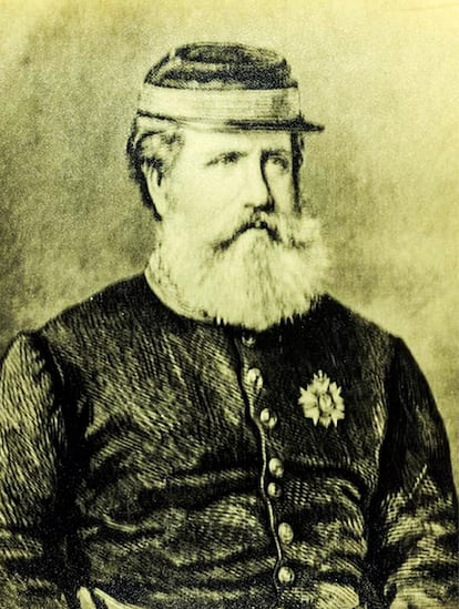 D. Pedro II, que só aceitou o fim da guerra após a morte de Solano López (imagem: Museu Imperial)
