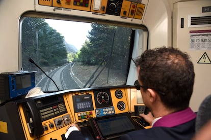Un conductor del Canfranero.