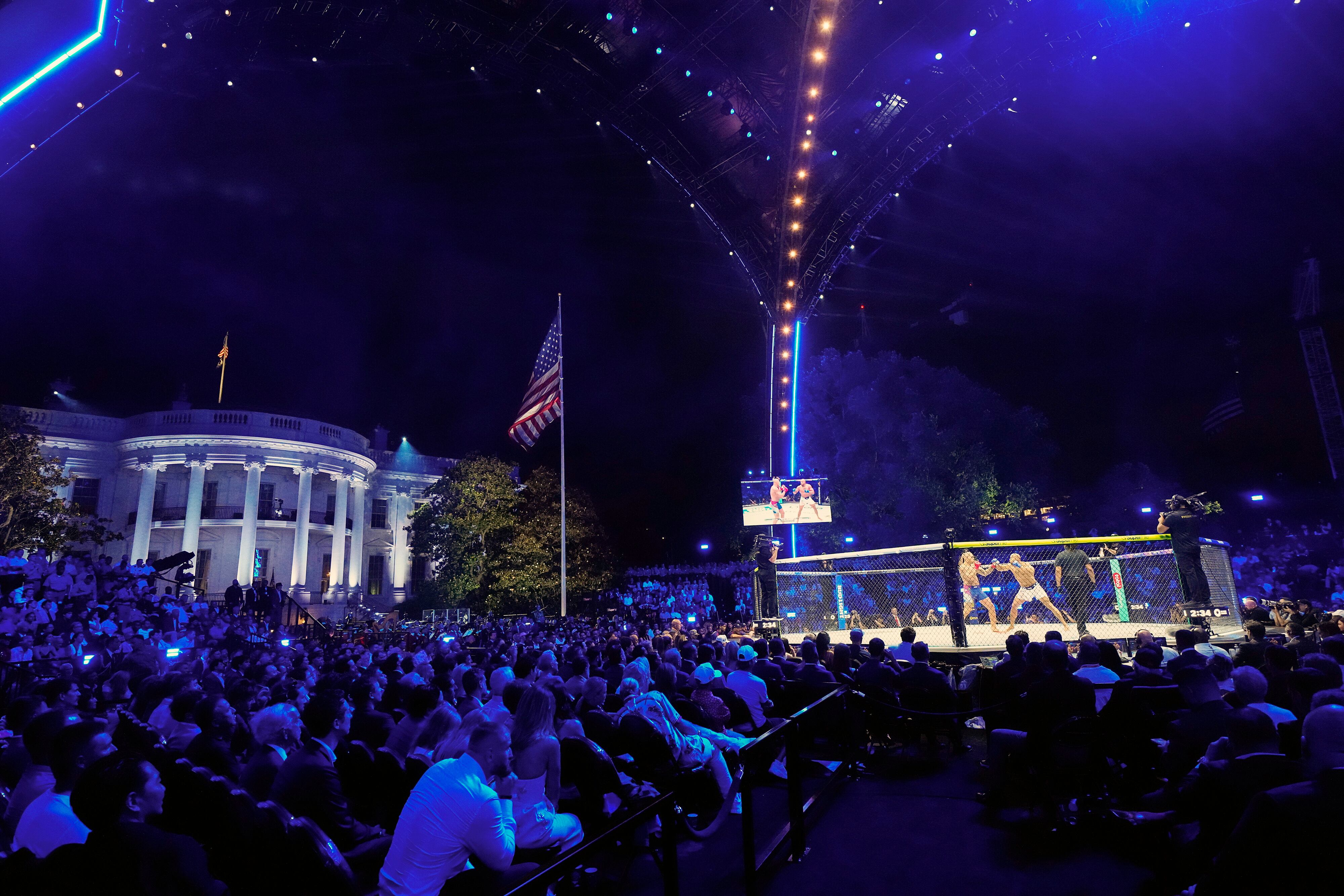 El dueño de la UFC se erige en peso pesado