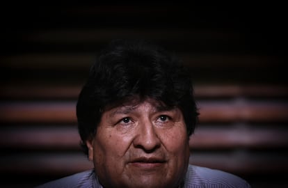 Evo Morales in Buenos Aires, Argentina, in 2020.