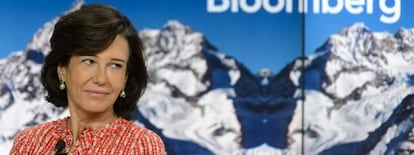 Ana Bot&iacute;n, presidenta del grupo Santander.