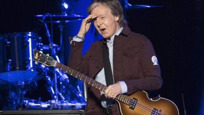 McCartney, en una actuación en Quebec a mediados de septiembre.