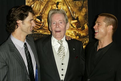 Brad Pitt, Peter O'Toole, Eric Bana